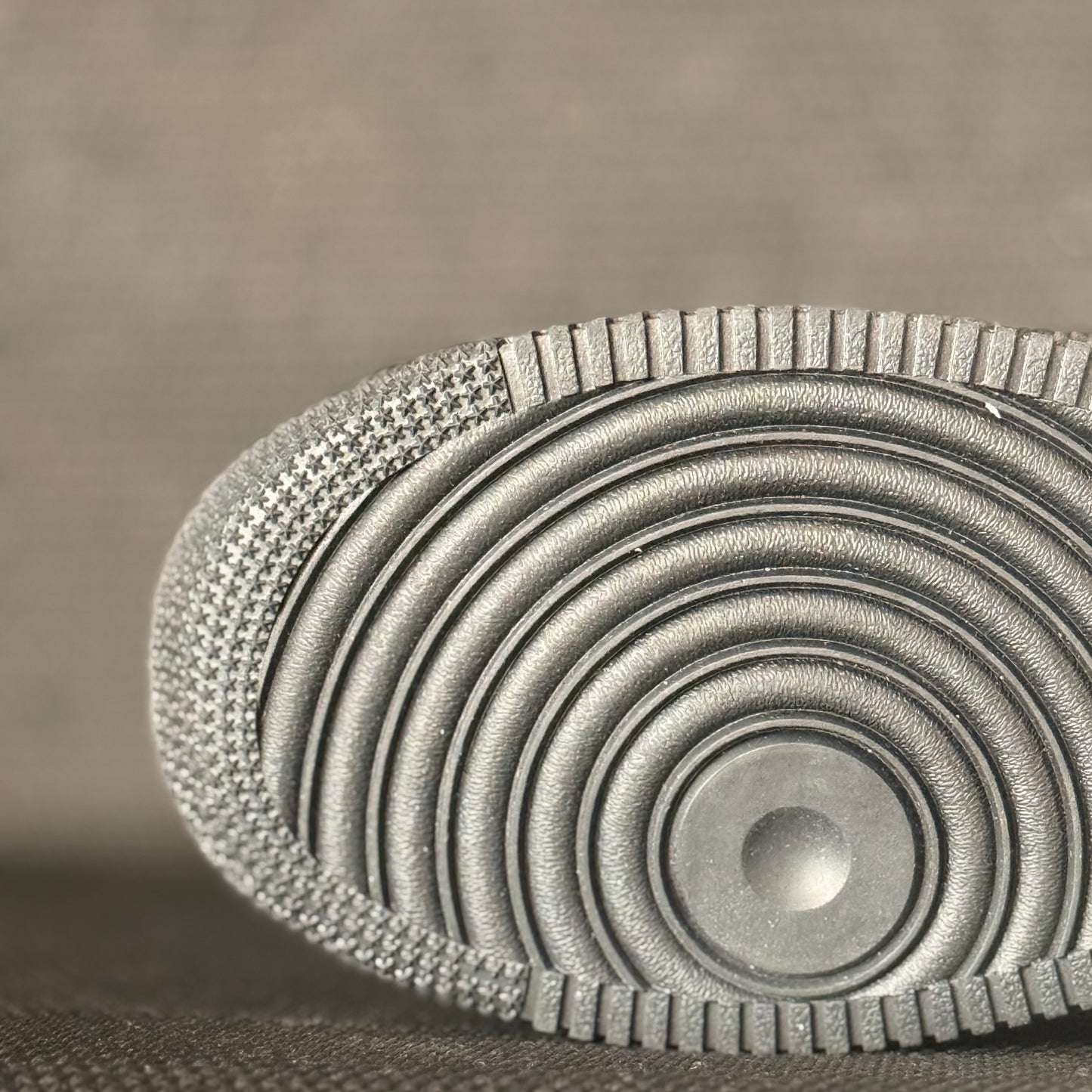 Custom Black & Silver Glitter AF1 Style