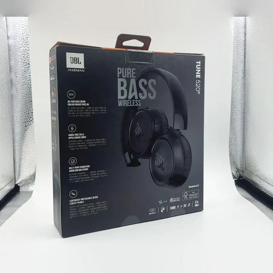 JBL 100%Original TUNE 520BT Boys and Girls Bluetooth Wireless Headphones, Music Sports Headphones with Microphone