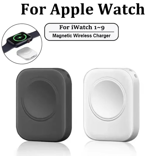 Portable Magnetic Watch Wireless Fast Charger for Iwatch Series 9 8 7 6 5 SE Type C Convert Charger for Iwatch Series 6 5 3 2 1