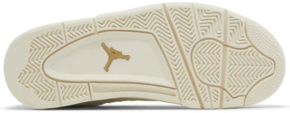 Wmns Air Jordan 4 Retro 'Metallic
Gold'