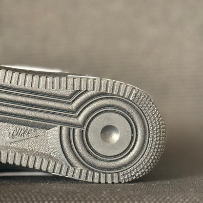 Custom Black & Silver Glitter AF1 Style