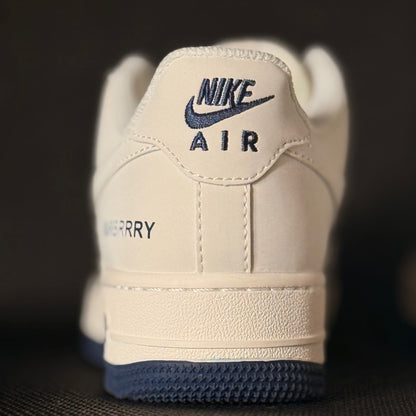 Custom “Burberry Navy & Cream AF1 Style”