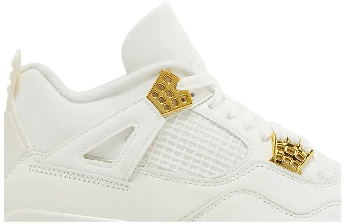 Wmns Air Jordan 4 Retro 'Metallic
Gold'