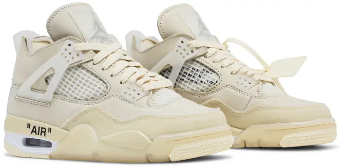 Off-White x Wmns Air Jordan 4
Retro SP 'Sail'