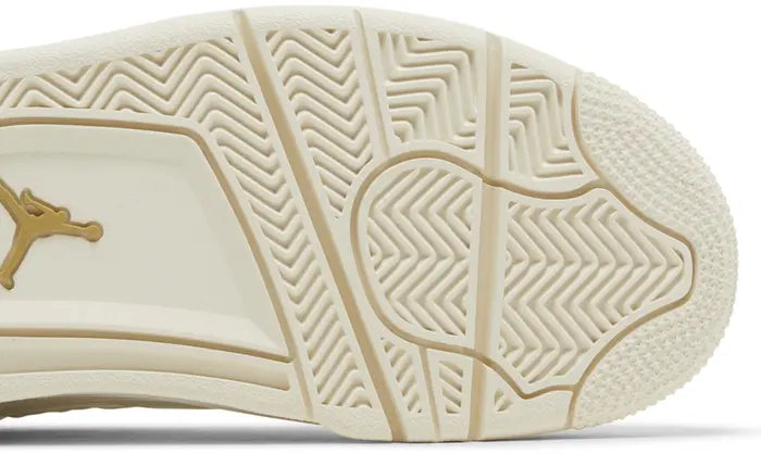 Wmns Air Jordan 4 Retro 'Metallic
Gold'