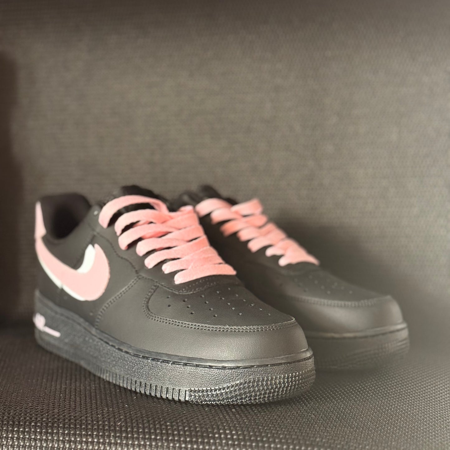 Nike Air Force 1 Low “Black Pink” (Custom)