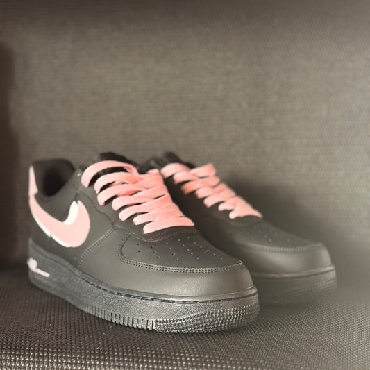 Nike Air Force 1 Low “Black Pink” (Custom)