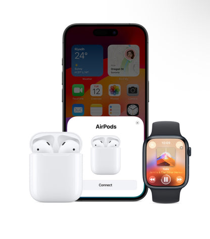 Apple Airpods (2nd Generation) with Charging Case - White