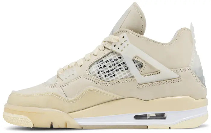 Off-White x Wmns Air Jordan 4
Retro SP 'Sail'