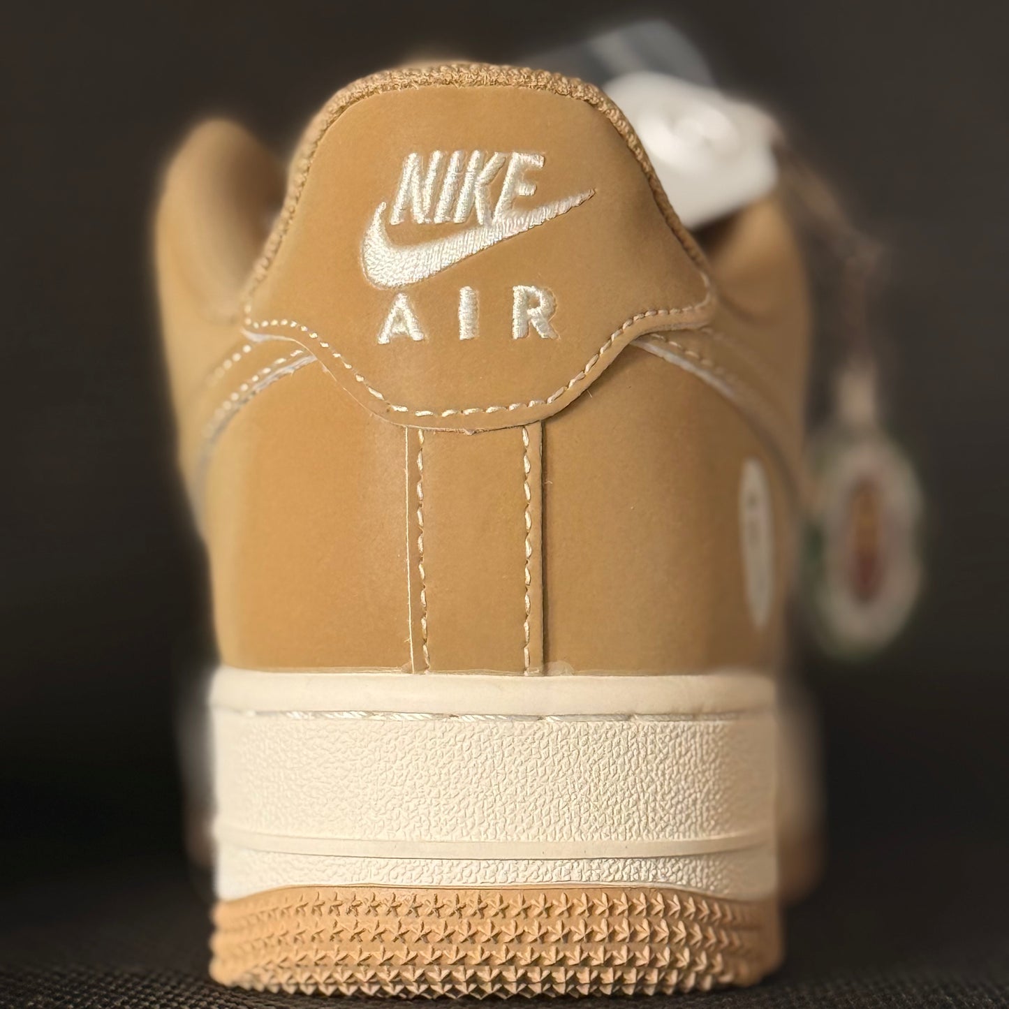 Custom AF1 Low BAPE STA Style – Tan/Grey