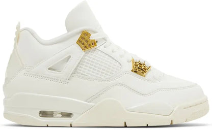 Wmns Air Jordan 4 Retro 'Metallic
Gold'