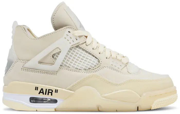 Off-White x Wmns Air Jordan 4
Retro SP 'Sail'