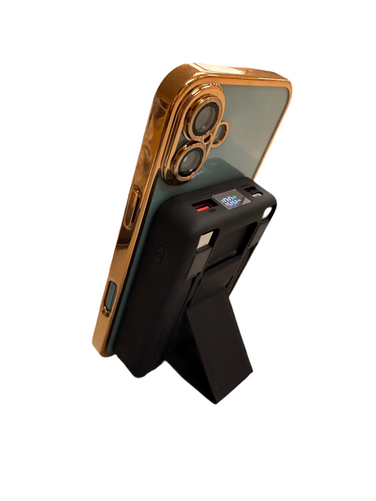 Gillymerch Magnetic Wireless Portable Charger, 10000mAh Power Bank with PD20w Fast Charging, USB C in&Out Battery Pack, Compatible with Mag-Safe for iPhone 17/16/15/14/13/12/11 Series, Samsung, Android, and More