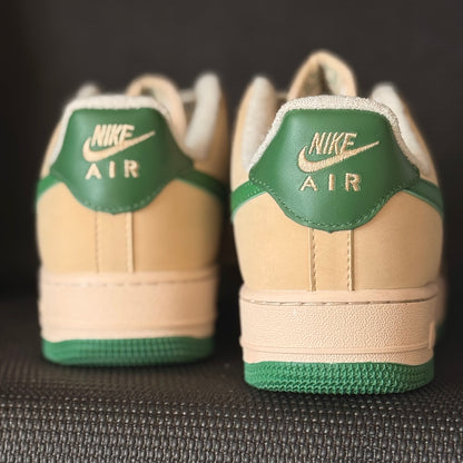 “Gucci-Inspired Air Force 1 Style – Beige/Green”