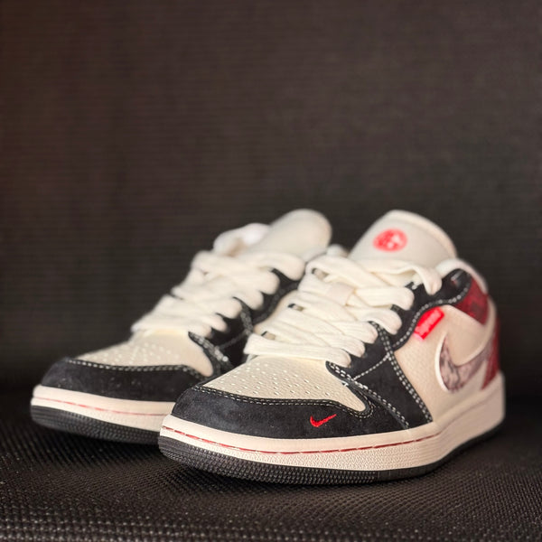 Air Jordan 1 Low “Supreme Serpent” custom