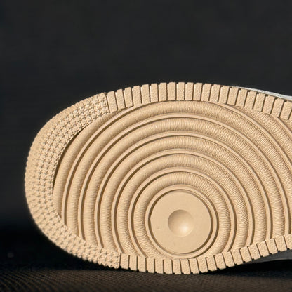 Custom AF1 Low BAPE STA Style – Tan/Grey