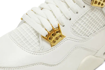 Wmns Air Jordan 4 Retro 'Metallic
Gold'