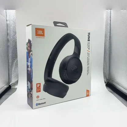 JBL 100%Original TUNE 520BT Boys and Girls Bluetooth Wireless Headphones, Music Sports Headphones with Microphone