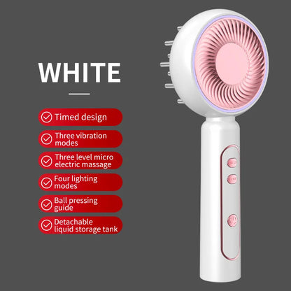 Scalp Massaging BrushShiatsu Hair Scalp Massager Electric Massager for Scalp & Hair Handheld Portable Massager Deep Muscle Relax