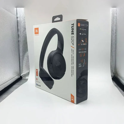 JBL 100%Original TUNE 520BT Boys and Girls Bluetooth Wireless Headphones, Music Sports Headphones with Microphone