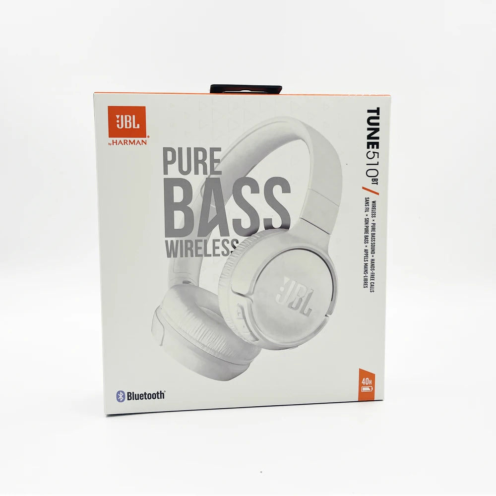 JBL Tune 510BT Wireless BluetoothHeadset 40 hours of battery life